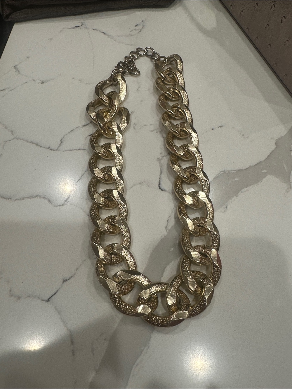 Gold Chunky Chain Necklace